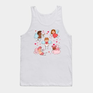 Cupid Characters Tank Top